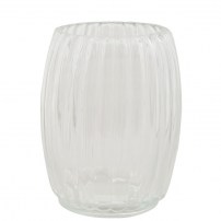 Vase Glas  höhe 21cm  16.00